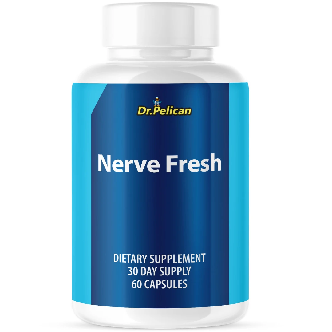 Nerve Fresh Supplement Bottle