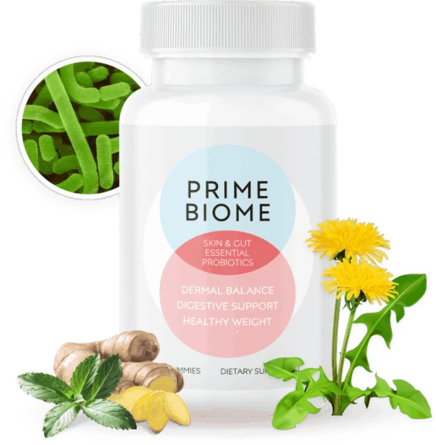 Prime Biome Supplement Bottle